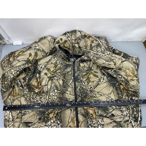 WFS Burly Camo Jacket Insulated Hunting Winter Outdoor Canvas Hooded Mens 3XL - Picture 10 of 12